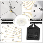 SIN&MI Large Wall Clock Decorative - Image 3