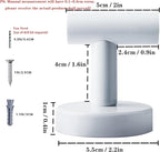 4 Pack Towel Hooks Bathroom Wall Hook Holder Stainless Steel Coat Robe Clothes - Image 2