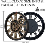 HOIBAI Large Wall Clock, Wall Clocks - Image 7