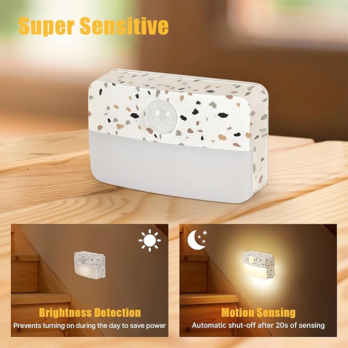 Guankai 8 Pack Motion Sensor Stair Light - Image 6