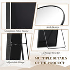 Suidia 72"x44" Arched Full Length Mirror - Image 5