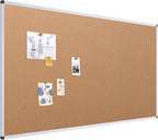 VIZ-PRO Large Cork Bulletin Board, 72 X 48 Inches, Wall-Mounted Corkboard by VIZ-PRO