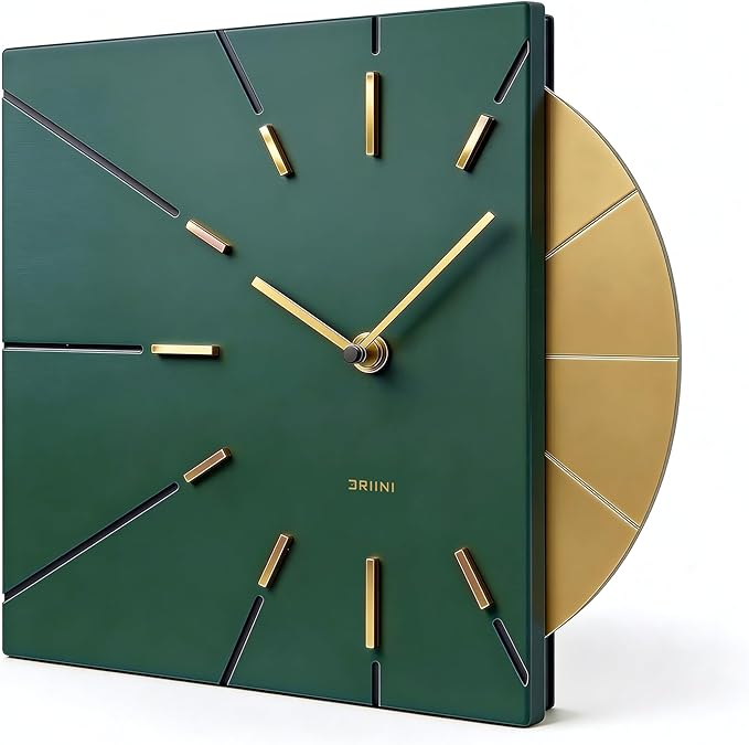 Driini Clocks Mid Century Modern Wall Clock by Driini