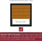 ARLO BLINDS Sheer Bamboo Roman Shades - Image 2