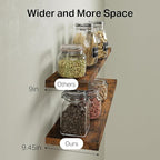 BAYKA Floating Shelves, 36 inches Long Wall Mounted Rustic Wood Shelves - Image 6