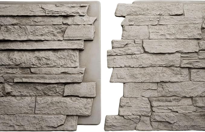 EverStone Acadia Ledge Faux Stone Panel, Desert Sand Color - Image 10