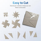 12 Pack Acoustic Panels with Self-Adhesive, Sound Panels High Density, - Image 6
