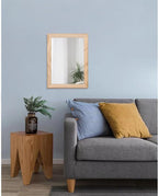 AAZZKANG Rustic Mirrors for Wall Rectangle Wood Frame Mirror Decorative for - Image 7