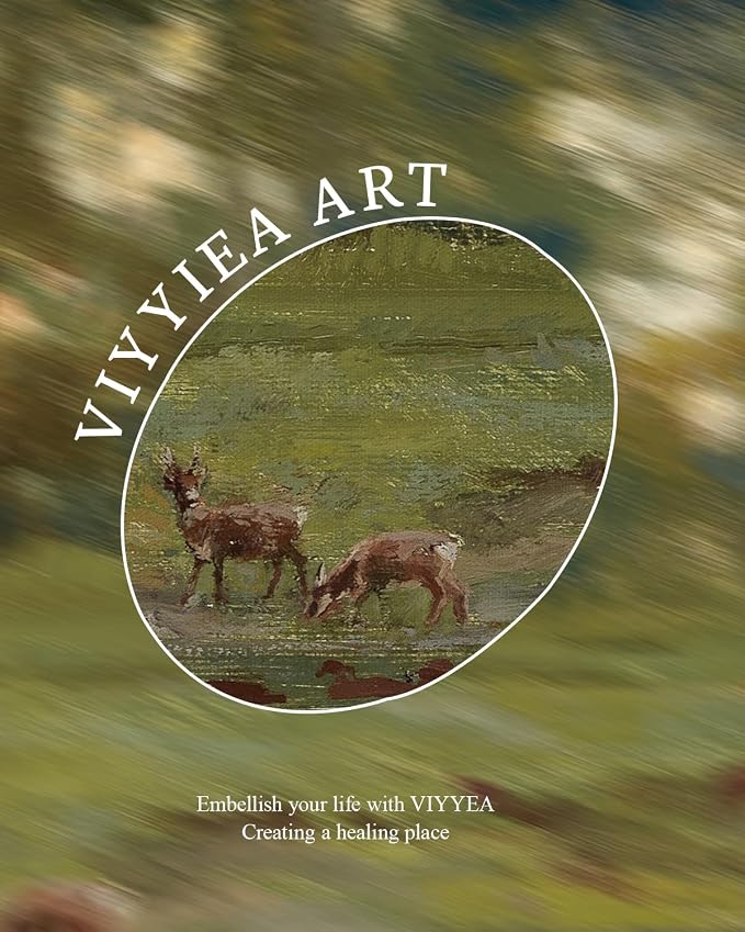 VIYYIEA Vintage Large Framed Wall Art - Image 4