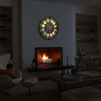 24'' Silent Wall Clock with Night Light, Glow in The Dark Decorative Wall Clock - Image 7