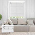 No Drill No Tool 1" Vinyl Mini Blinds, Light Filtering Horizontal Window Blinds - Image 6
