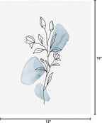 HesenDot Boho Art wall Décor, Botanical Print Set of 3, Abstract Line - Image 8