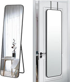SCWF-GZ 57x16 Door Hanging Full Length Mirror, Floor Stand Wall Mounted Metal by SCWF-GZ