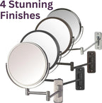 JERDON Wall-Mounted Magnifying Mirror - Image 8
