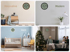 Digital Wall Clock with Date, Indoor Temperature, Battery-Operated Digital Clock - Image 7