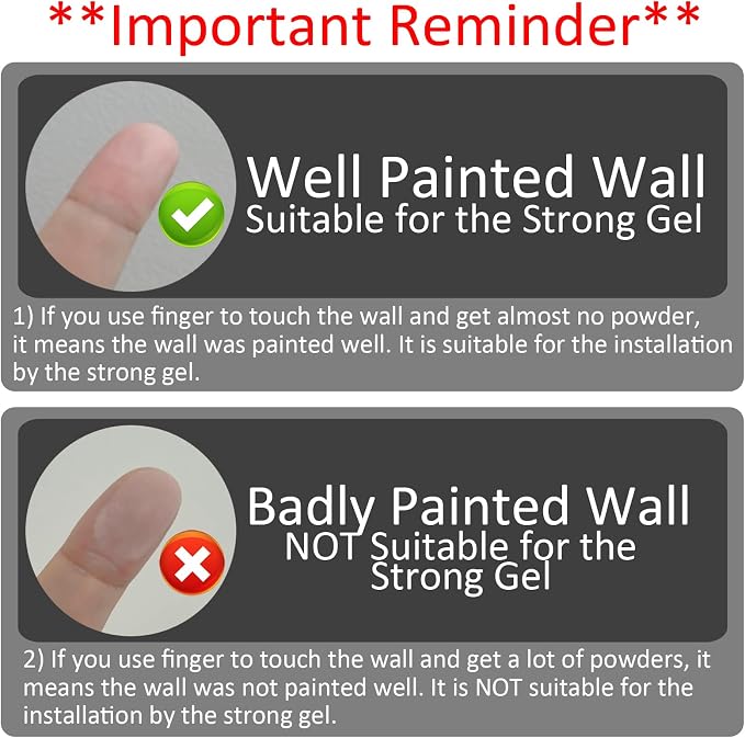 Easy Install Peel and Stick on Battery Operated Wall Sconces Set of 2 - Image 9