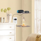 JJL Corner Wall Shelf, 12-Inch Sector Shelf - Image 2