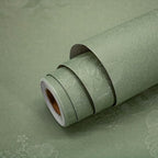 Green Flower Wallpaper Stick and Peel 17.7inch x 196.8inch Embossed Floral - Image 7