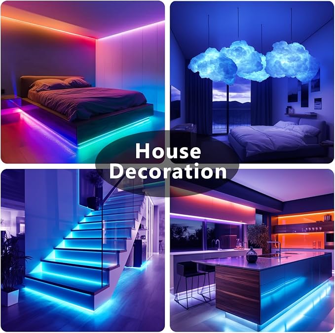DAYBETTER LED Strip Lights 110ft, Smart Lighting Strips - Image 7