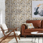 Commomy 10 Pcs 3D Stone Wall Panels Peel and Stick - Image 2