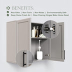 FIMELLO 47.2" W Wall Cabinets for Laundry Room, Kitchen Wall Cabinets, Hanging - Image 4