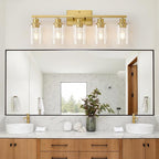 MOKATNG 5-Light Bathroom Light Fixtures, Vanity Light - Image 5
