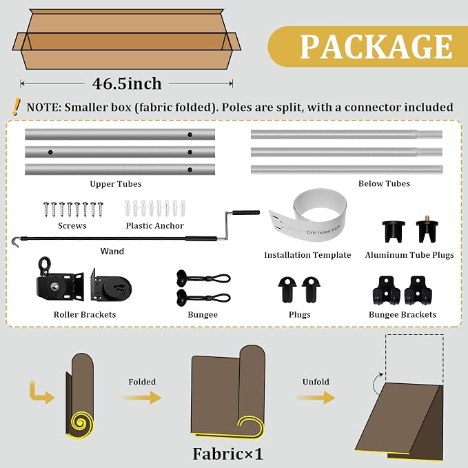Shade&Beyond Outdoor Roller Shades - Image 3