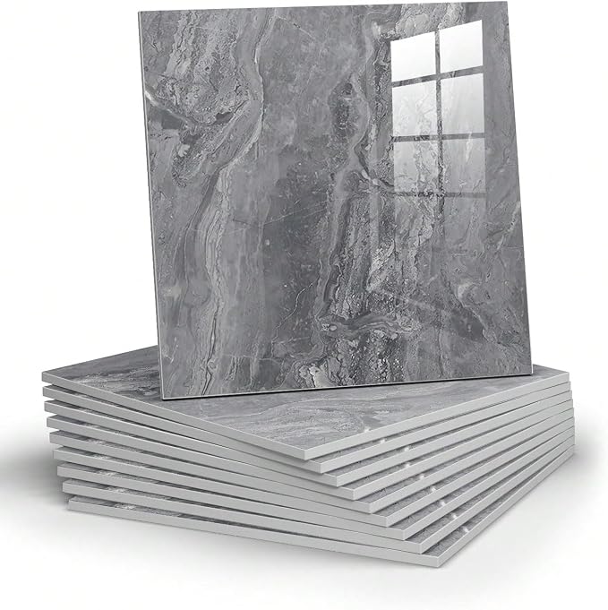 Chejiaye 22pcs Marble Peel and Stick Backsplash Waterproof Washroom Wall Panels - Image 10