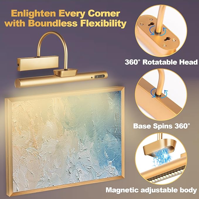 LYTARA Dimmable Cordless Picture Light - Image 7
