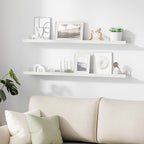 upsimples Floating Shelves for Wall, 35.5 Inch Shelves for Decor Storage Set of - Image 5