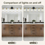 Crystal Bathroom Light Fixtures, Bathroom Lighting Fixtures Over Mirror - Image 7