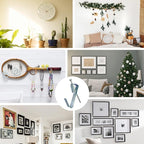 117Pcs Picture Hangers, 3 Size Picture Hooks Including 30/50/100lbs, Picture - Image 4