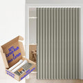 AJAZZ Blackout Accordion Door Curtain by AJAZZ
