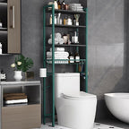 Kalrin Over-The-Toilet Storage Rack, 4-Tier Bathroom Organizer Shelf Over Toilet by Kalrin