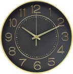 HZDHCLH 12inch Wall Clocks Battery Operated, Quartz Movement, Silent Non - Image 2