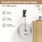 pickpiff Adhesive Wall Hooks for Towels - Image 5
