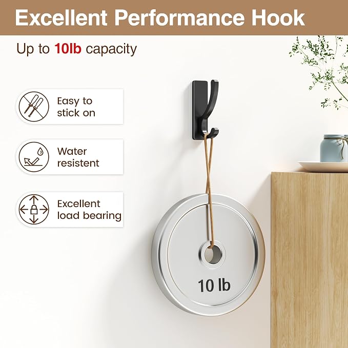 pickpiff Adhesive Wall Hooks for Towels - Image 5