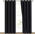 NICETOWN High-End Thermal Curtains, Full Blackout Curtains 84 inches Long by NICETOWN