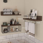 PopiShelves Bathroom Shelves Over Toilet - Image 3