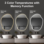 Irregular LED Bathroom Mirror - Image 2