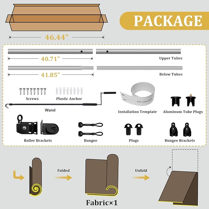 Shade&Beyond Outdoor Roller Shades - Image 4