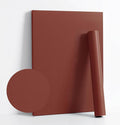 Dimoon 78.7''x17.7''Brick Red Peel and Stick Wallpaper Contact Paper Modern by DIYYOURMOON