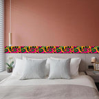 HOMETITUTE Wallpaper Border Peel and Stick Wall Border Colorful Pop Art - Image 4
