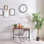 Silent Wall Clock Non Ticking, 6 Inch Wall Clocks Battery Operated, Small - Image 3