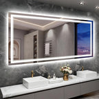 72x36 Inch LED Bathroom Mirror by Wedhouc