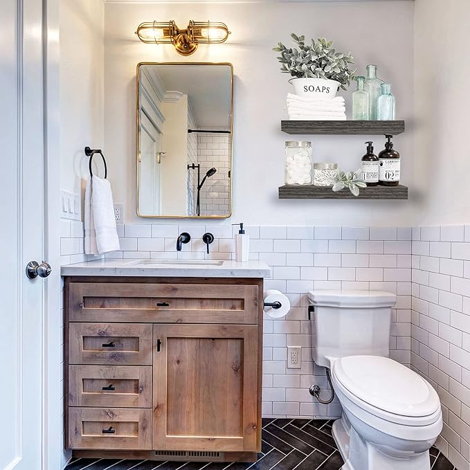 QEEIG Bathroom Floating Shelves - Image 2