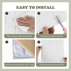 30 Pcs 3D Wall Panels Peel and Stick, Home Decoration - Image 6