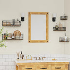 Fixwal Hanging Floating Shelves, 5 Sets of Mounted Shelves - Image 5