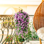 ZFProcess Artificial Fake Hanging Flowers Plants - Image 2