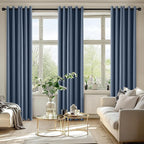 MIULEE Blackout Curtains for Bedroom Living Room 2 Panels, Thermal Insulated - Image 6